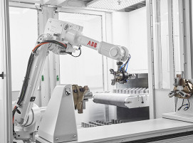 Mit FlexLoader M bedient ABB die immer größere Nachfrage nach einfachen Automatisierungslösungen, die mehr Werkstücke in kürzerer Zeit bearbeiten können. Die Roboterzellen sind benutzerfreundlich und schnell zu programmieren – selbst ohne spezielles Robotik-Know-how.
