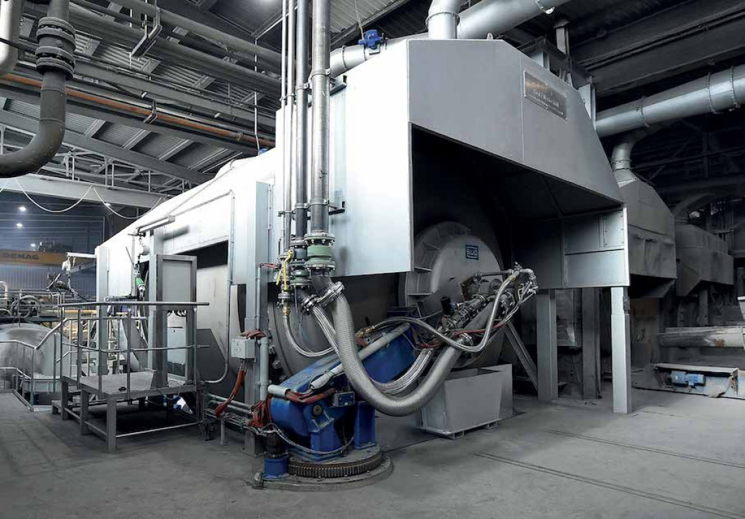Trimet Gelsenkirchen hat nun die ASI-Zertifizierung für ihr Recycling erhalten. Das Recycling-Werk verfügt über einen 40-Tonnen-Trommelofen, der mit intelligenter Chargiertechnik sowie einem selbststeuernden Brennersystem ausgestattet ist. - © TRIMET ALUMINIUM SE Trimet Gelsenkirchen hat nun die ASI-Zertifizierung für ihr Recycling erhalten. Das Recycling-Werk verfügt über einen 40-Tonnen-Trommelofen, der mit intelligenter Chargiertechnik sowie einem selbststeuernden Brennersystem ausgestattet ist. - © TRIMET ALUMINIUM SE