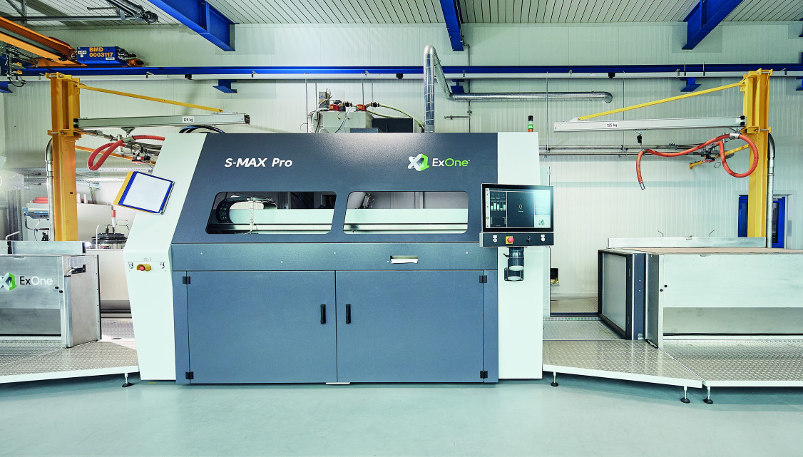 ExOne 3D Drucker S-Max Pro Furan mit zwei Jobboxen und zahlreichen Features ExOne 3D Drucker S-Max Pro Furan mit zwei Jobboxen und zahlreichen Features