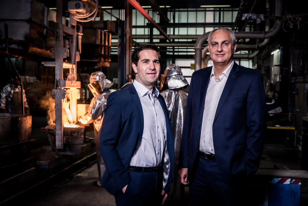 Bild v. l. n. r.: Hubert Deutsch und Alexander Lenert - © FEINGUSS BLANK GmbH Bild v. l. n. r.: Hubert Deutsch und Alexander Lenert - © FEINGUSS BLANK GmbH