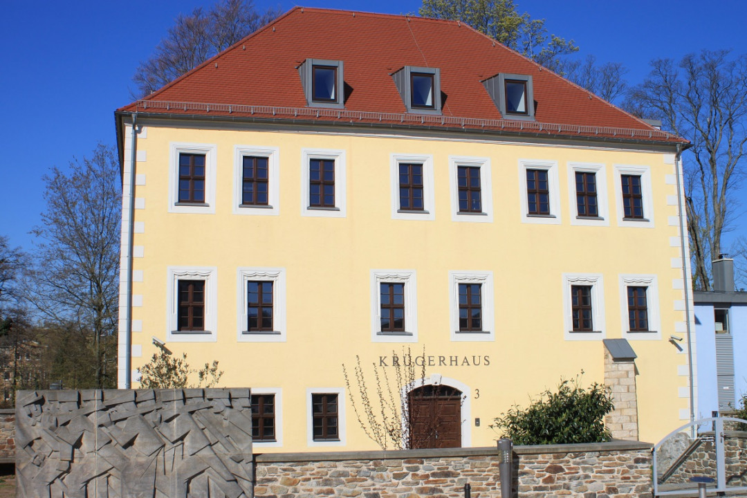 2007 wurde das Krügerhaus mit Mitteln der Dr.-Erich-Krüger-Stiftung und öffentlichen Fördermitteln saniert und als Ausstellungsort von Mineralen aus Deutschland gestaltet. - © TU Bergakademie Freiberg 2007 wurde das Krügerhaus mit Mitteln der Dr.-Erich-Krüger-Stiftung und öffentlichen Fördermitteln saniert und als Ausstellungsort von Mineralen aus Deutschland gestaltet. - © TU Bergakademie Freiberg