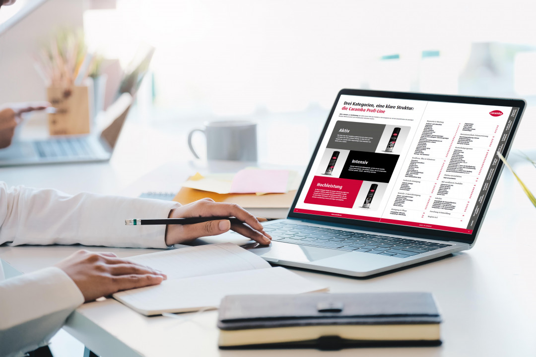 In der aktuellen Informationsbroschüre bietet Caramba einen kompakten Überblick über seine Produktpalette für technische Anwendungen im Sommer 2022. - © Caramba In der aktuellen Informationsbroschüre bietet Caramba einen kompakten Überblick über seine Produktpalette für technische Anwendungen im Sommer 2022. - © Caramba