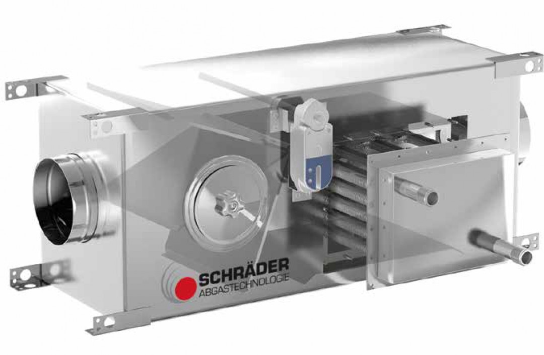 Ein Abgaswärmetauscher kann dazu beitragen, eine Heizanlage zu optimieren. - © SCHRÄDER
