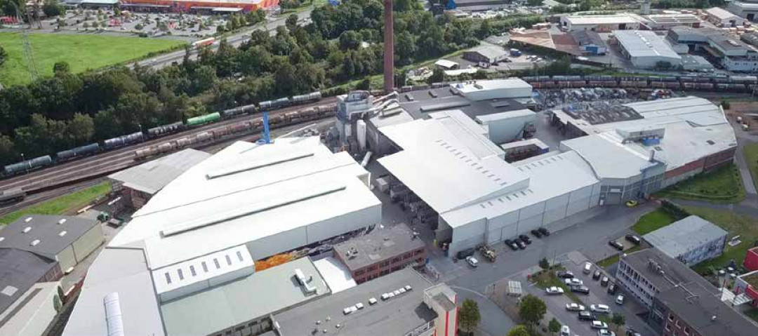 Der Trimet-Standort Gelsenkirchen soll zum grünsten Aluminiumrecyclingwerk Europas werden. - © TRIMET Der Trimet-Standort Gelsenkirchen soll zum grünsten Aluminiumrecyclingwerk Europas werden. - © TRIMET