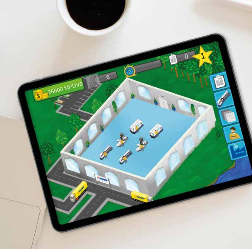 Die App ist für die Nutzung auf Tablet und Smartphone konzipiert. - © MPDV Die App ist für die Nutzung auf Tablet und Smartphone konzipiert. - © MPDV