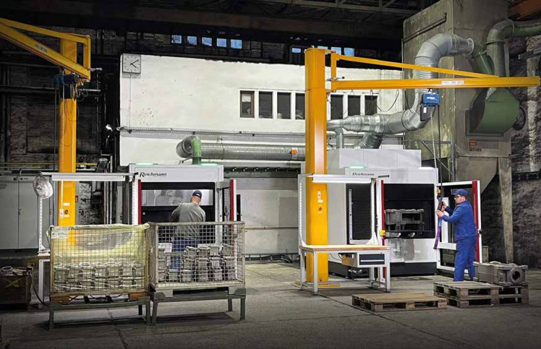 Maus 600 and 900 complement each other and thus expand the foundry‘s portfolio. - © Reichmann Maus 600 and 900 complement each other and thus expand the foundry‘s portfolio. - © Reichmann