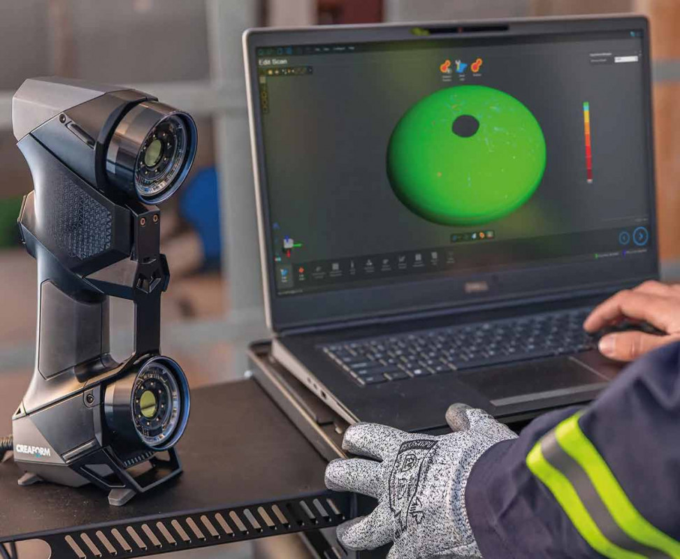 Die VXintegrity ist jetzt in neuer Version für komplexere Komponenten verfügbar. - © CREAFORM Die VXintegrity ist jetzt in neuer Version für komplexere Komponenten verfügbar. - © CREAFORM