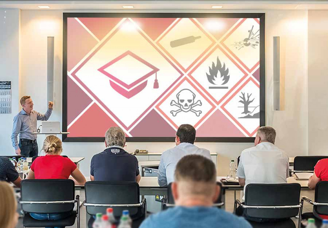Die Seminare sollen Informationen und neue Impulse zum sicheren Umgang mit Gefahrstoffen vermitteln. - © ASECOS Die Seminare sollen Informationen und neue Impulse zum sicheren Umgang mit Gefahrstoffen vermitteln. - © ASECOS