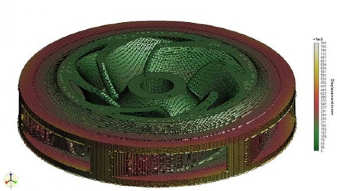 Simulation with Amphyon meant fewer costly iterations of the impeller were required. - © Wärtsilä Simulation with Amphyon meant fewer costly iterations of the impeller were required. - © Wärtsilä