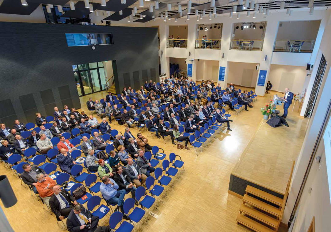 On 26 and 27 October 2023, the Freiberg foundry traditionally hosted its symposium in the Alte Mensa. - © J. BACHMANN / TU BERGAKADEMIE FREIBERG On 26 and 27 October 2023, the Freiberg foundry traditionally hosted its symposium in the Alte Mensa. - © J. BACHMANN / TU BERGAKADEMIE FREIBERG