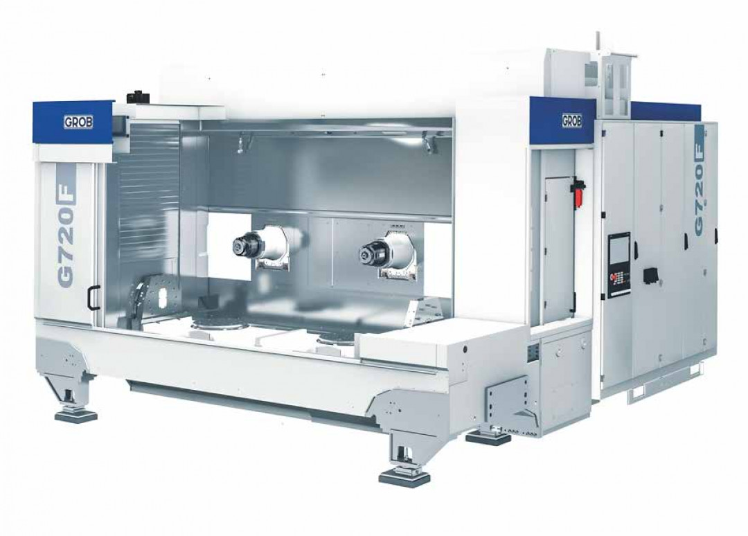 Auf der Messe können Besucher die G720F live in Aktion erleben. - © GROB-WERKE GmbH & Co. KG Auf der Messe können Besucher die G720F live in Aktion erleben. - © GROB-WERKE GmbH & Co. KG