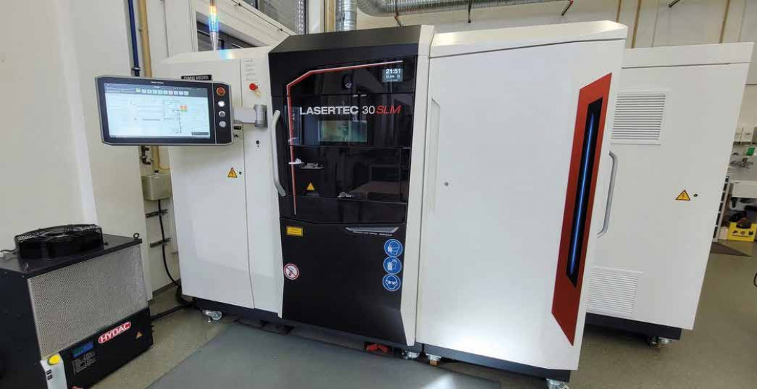 DMG-Mori-Maschine für den 3-D-Druck komplexer Metallbauteile. - © FH MÜNSTER DMG-Mori-Maschine für den 3-D-Druck komplexer Metallbauteile. - © FH MÜNSTER