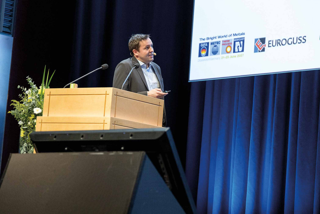 Session ‘Young Scientists’: Felix Weber explained his integrative approach to component qualification. - © Christian Thieme Session ‘Young Scientists’: Felix Weber explained his integrative approach to component qualification. - © Christian Thieme