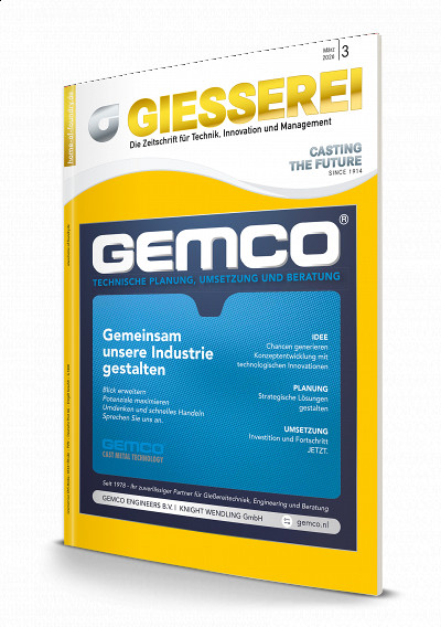 Ausgabe 3/2026 der GIESSEREI ist erschienen!