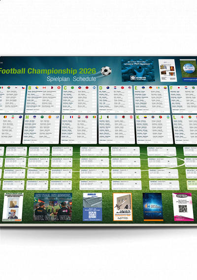 Unser WM Spielplan ist da - mit Leidenschaft für die Fussball WM 2026!